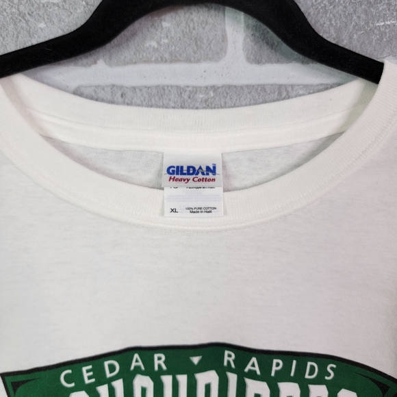 Cedar Rapids Roughriders Hockey Vintage Y2K Short Sleeve Cotton T-Shirt XL - Picture 4 of 11